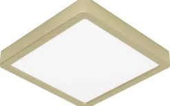 Plafonder-Eglo Fueva Plafond 21cm LED 3000K 17W Guld