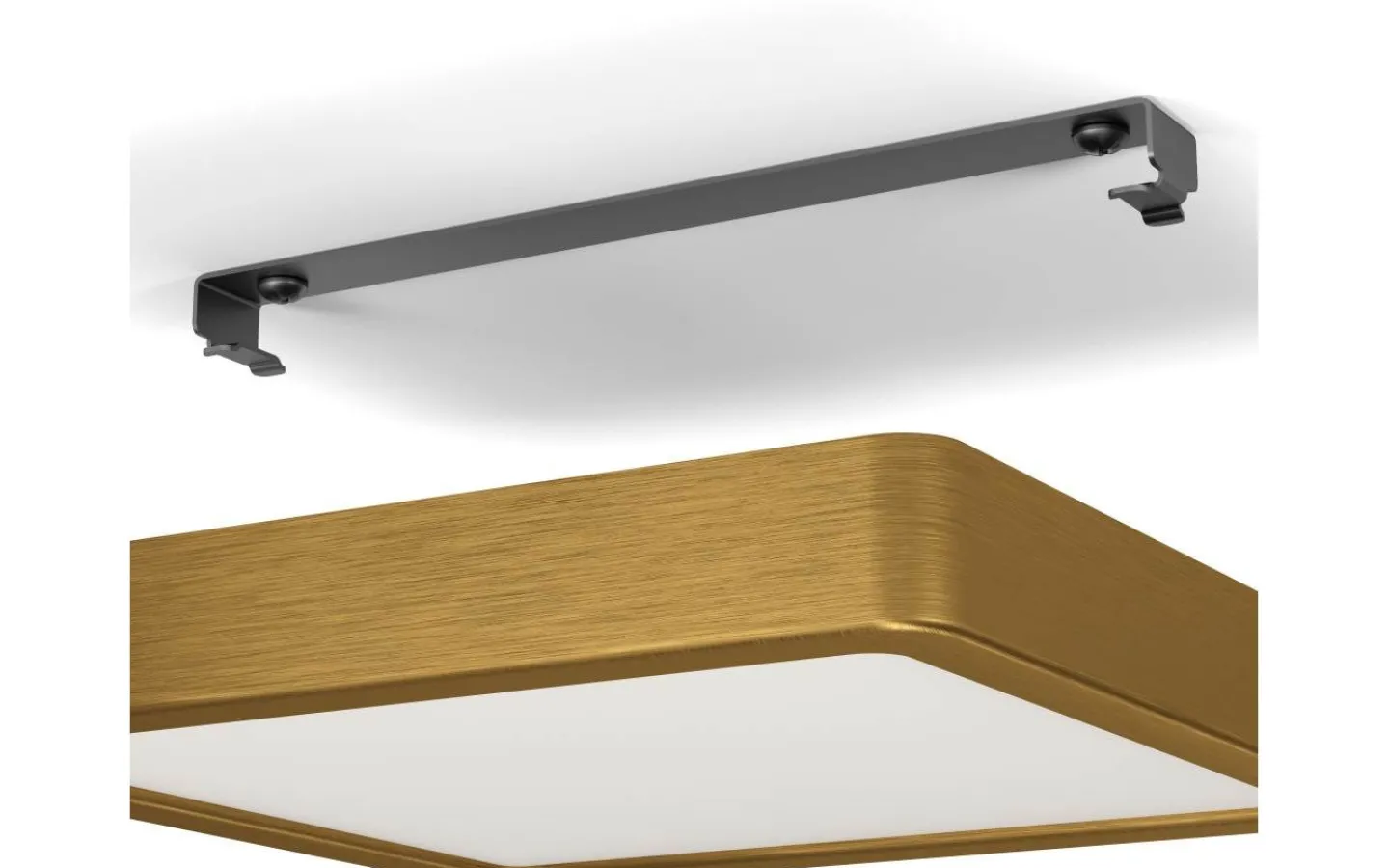 Plafonder-Eglo Fueva Plafond 21cm LED 3000K 17W Guld