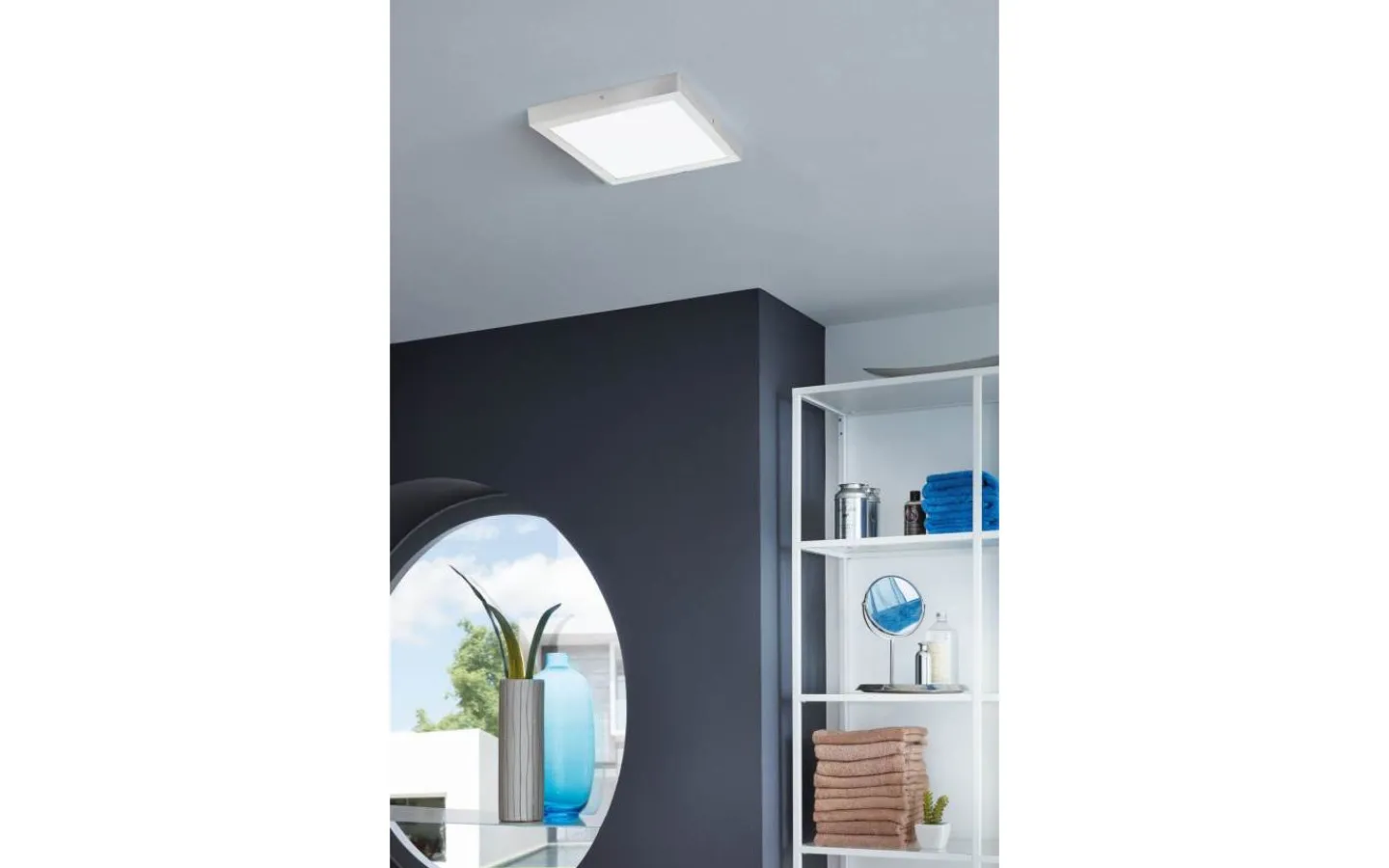 Plafonder < Eglo Fueva Plafond 40cm LED 3000K 22W Vit