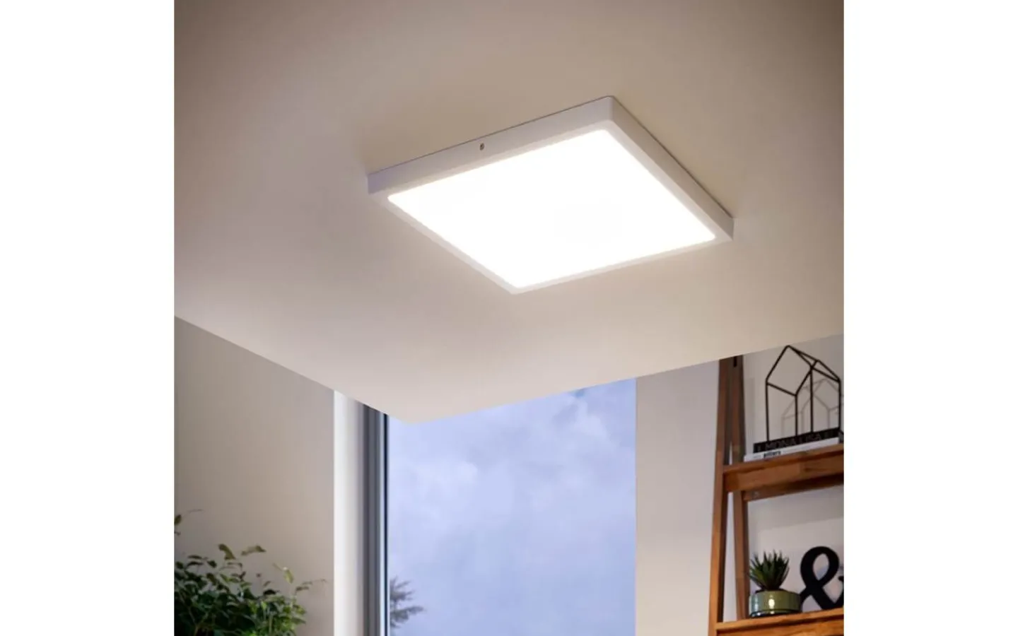 Plafonder-Eglo Fueva Plafond 40cm LED 3000K 22W Vit