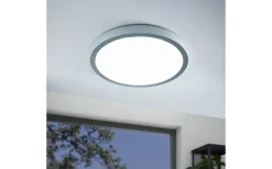 Plafonder < Eglo Fueva Plafond Rund 40cm LED 4000K 22W Silver
