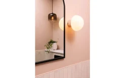 Badrumslampor Vägg|Badrumslampor Tak-Globen Lighting Fungo Vägglampa/Plafond 16cm Vit/Krom IP44