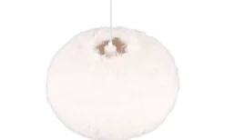 Stora Taklampor Ø50-69 Cm < Reality Furry Takpendel 50cm E27 sandvit