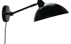 Läslampor < Dyberg Larsen Futura Vägglampa Svart
