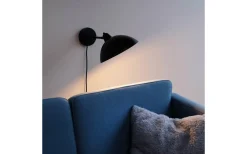 Läslampor < Dyberg Larsen Futura Vägglampa Svart