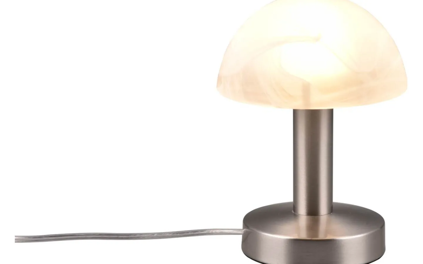 Bordslampor-Trio Lighting Fynn II Bordslampa 21cm E14 borstat stål