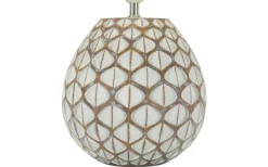 Bordslampor < Mauro Ferretti Gala Bordslampa 52cm Vit/Beige