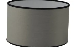 Cylinder Lampskärmar-Hallbergs Galaxy Cylinder Lampskärm Ø35cm Natur med Svart Band