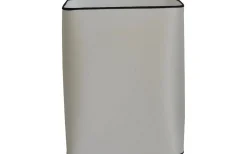 Rektangulära Lampskärmar < Hallbergs Galaxy Lampskärm 30cm Offwhite Med Svarta Band