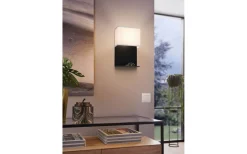 Läslampor-Eglo Galdakao Vägglampa 35cm LED 3000K 5,4W Svart