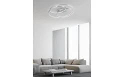 Plafonder < Trio Lighting Gale Plafond LED 60cm borstad stål