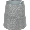 Enfärgade Runda Lampskärmar < Oriva Galley Lampskärm Ø14cm Svart/Silver