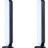 Barnrum|Bordslampor-Reality Game Bordslampa LED 2 kpl svart RGB