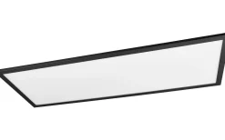 Plafonder < Reality Gamma Plafond LED 80x29cm mattsvart