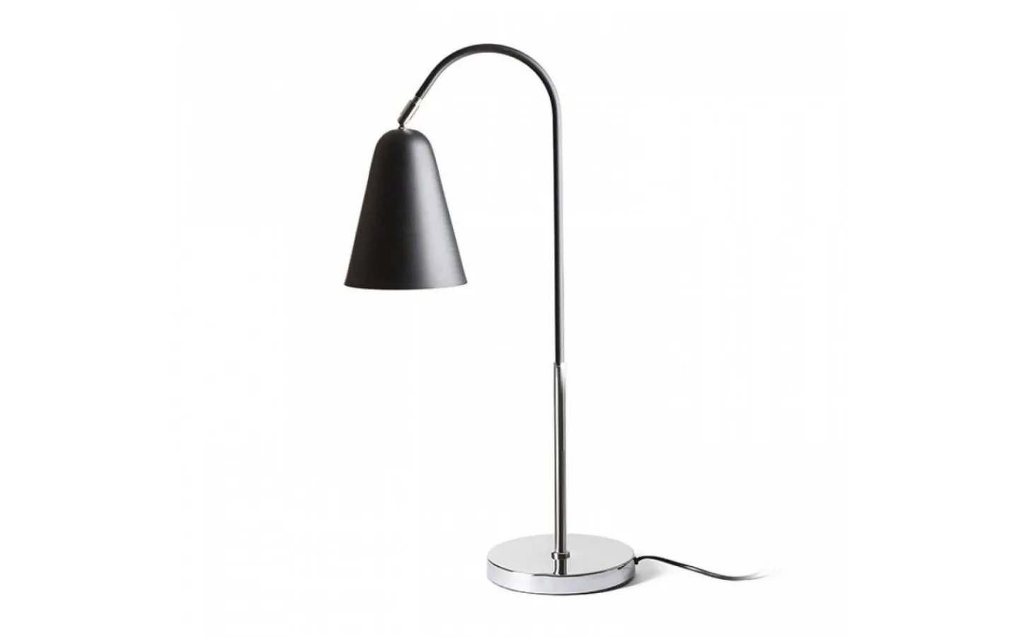 Sovrum|Bordslampor < Rendl Garbo Bordslampa 71cm Svart krom