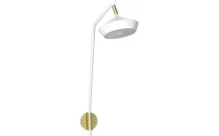 Läslampor < PR Home Geometri Vägglampa 53cm Vit/guld