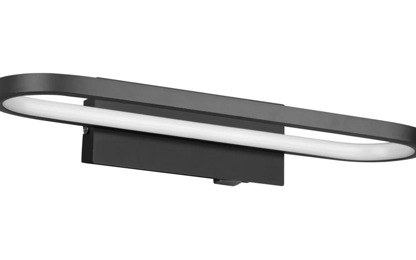 Badrumslampor Vägg < Trio Lighting Gianni H2O Vägglampa LED 40cm mattsvart IP44