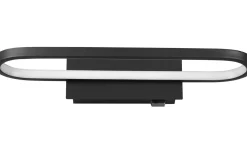 Badrumslampor Vägg < Trio Lighting Gianni H2O Vägglampa LED 40cm mattsvart IP44