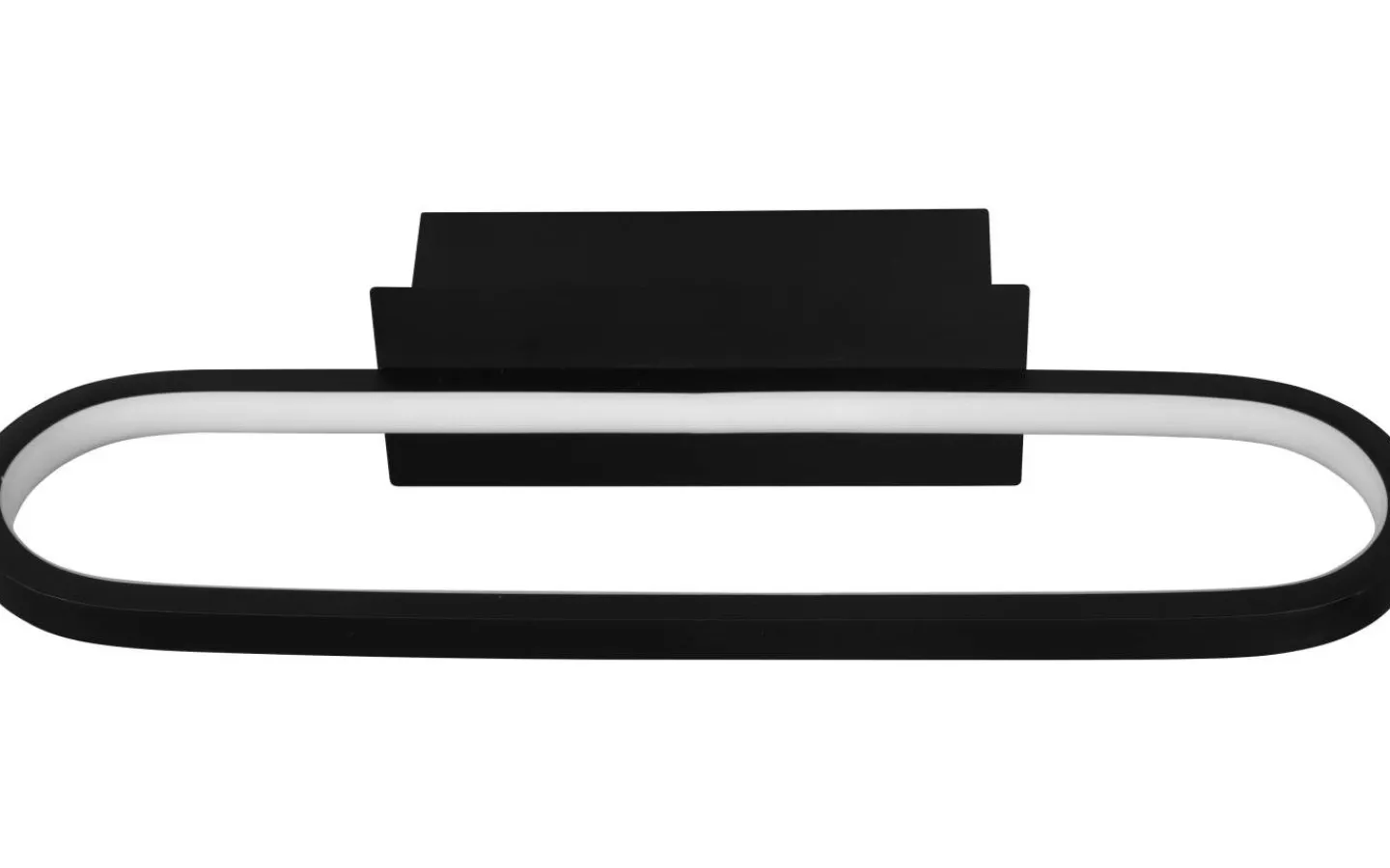 Badrumslampor Vägg < Trio Lighting Gianni H2O Vägglampa LED 40cm mattsvart IP44
