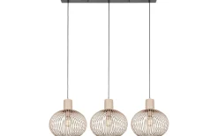 Avlånga Taklampor < Trio Lighting Gila Takpendel 3-delad E27 sand