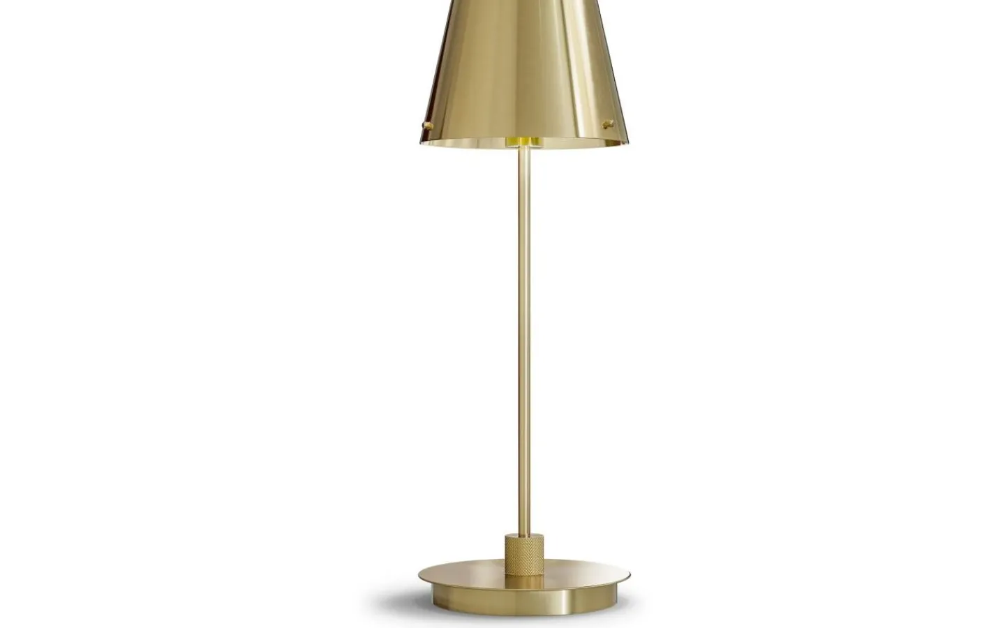 Bordslampor < Herstal Gil Il Grande Bordslampa 40cm Satin Mässing