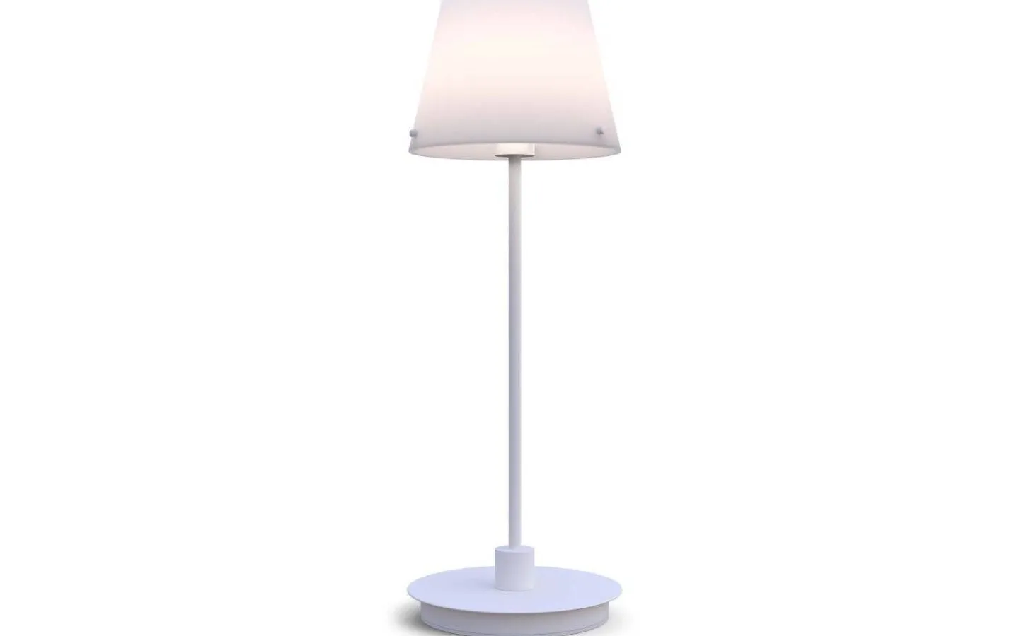 Bordslampor-Herstal Gil Il Grande Bordslampa 40cm Vit/Opalglas
