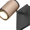 Läslampor < Trio Lighting Gillan Spotlight GU10 kaffebrun