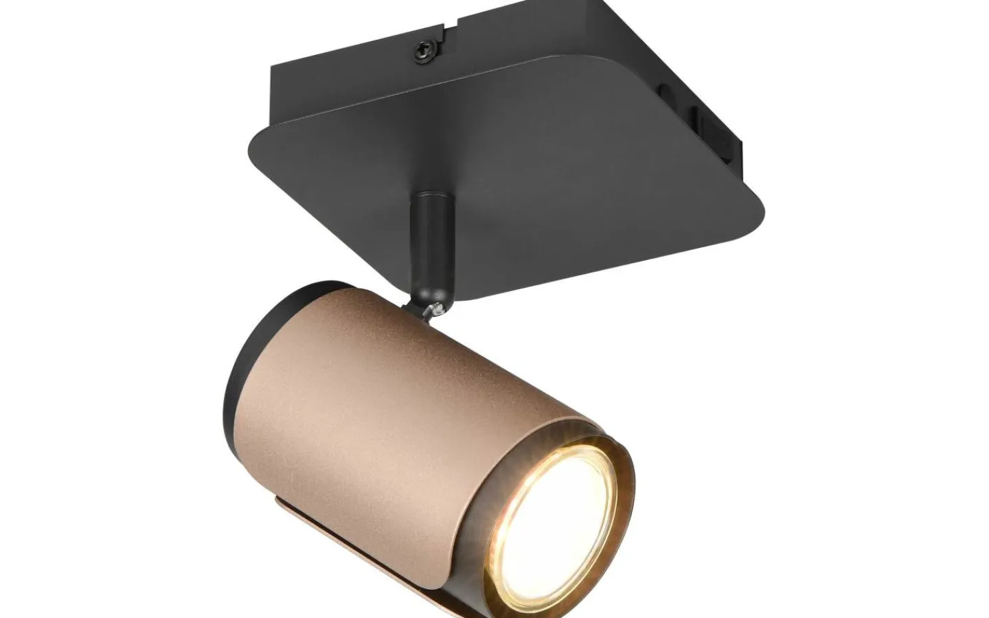 Läslampor < Trio Lighting Gillan Spotlight GU10 kaffebrun