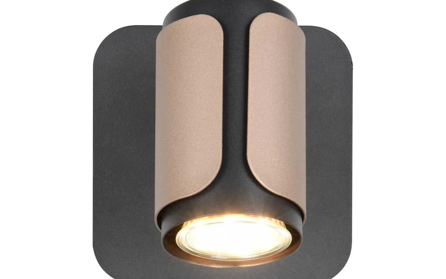 Läslampor < Trio Lighting Gillan Spotlight GU10 kaffebrun