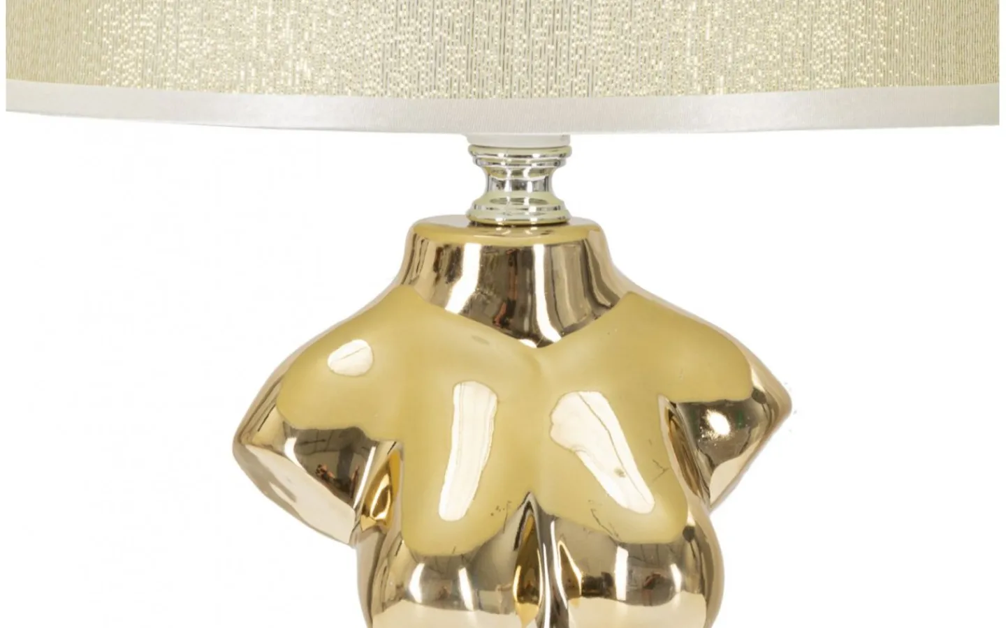 Bordslampor < Mauro Ferretti Gino Bordslampa Kvinna 39,5cm Guld