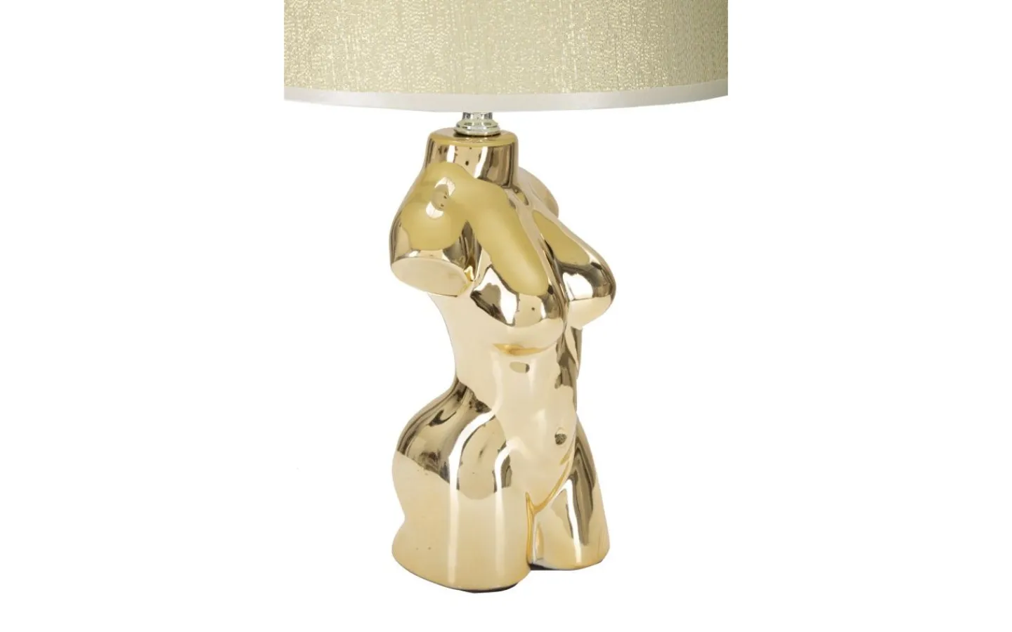 Bordslampor < Mauro Ferretti Gino Bordslampa Kvinna 39,5cm Guld