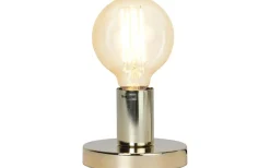 Vardagsrum|Bordslampor-Star Trading Glans Bordslampa 8,5cm E27 Mässing