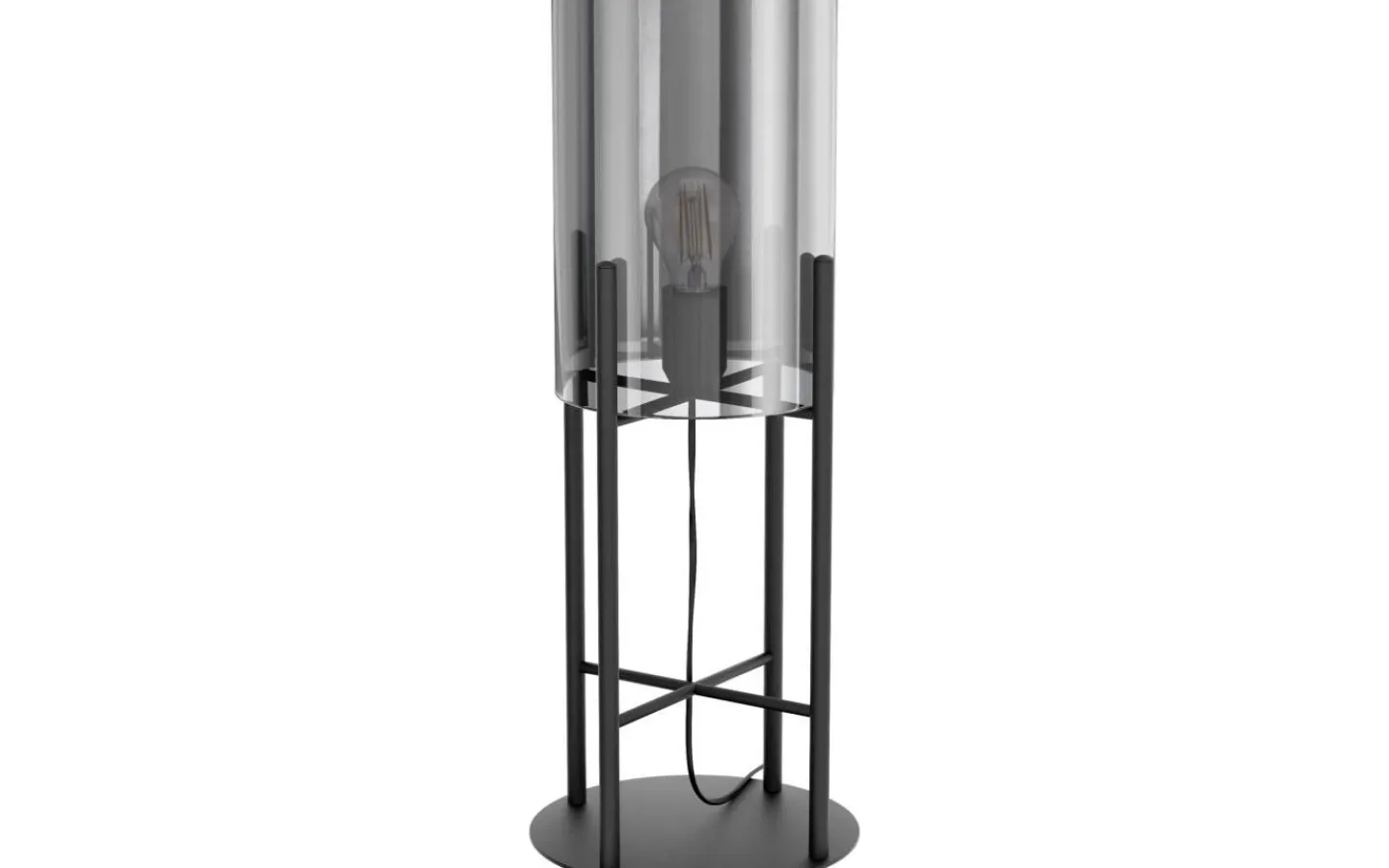 Bordslampor-Eglo Glastonbury Bordslampa 57cm Svart