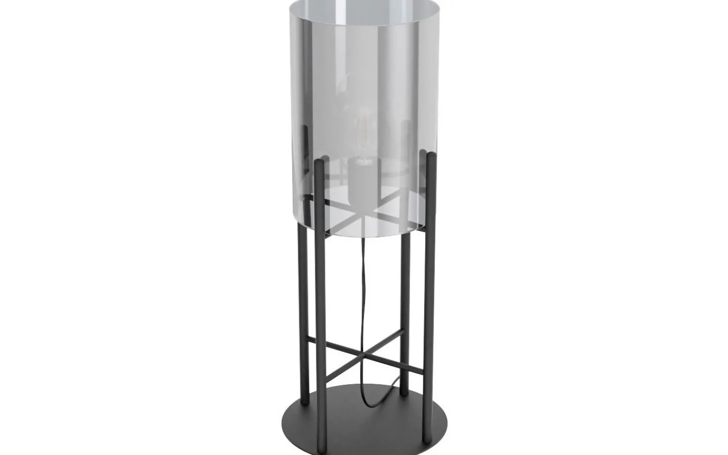 Bordslampor-Eglo Glastonbury Bordslampa 57cm Svart