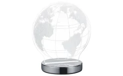 Barnrum|Bordslampor < Reality Globe Bordslampa LED i krom