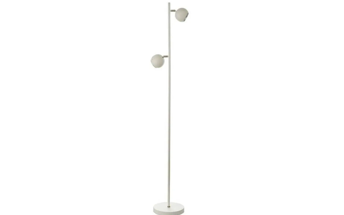 Golvläslampor < Oriva Globe Golvlampa 154cm Vit