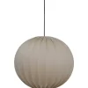 Sovrum|Takskärmar-Hallbergs Glob Takskärm Ø40cm Stretch Sand Lyx