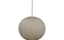 Sovrum|Takskärmar-Hallbergs Glob Takskärm Ø40cm Stretch Sand Lyx