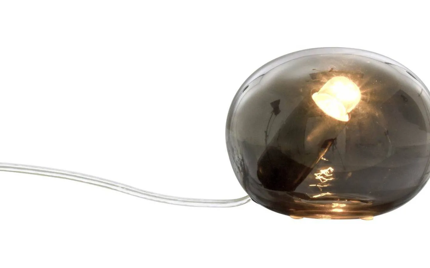 Vardagsrum|Bordslampor < Aneta Globus Bordslampa 13cm Rök