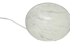 Bordslampor-Aneta Globus Bordslampa 13cm Vit Prickig