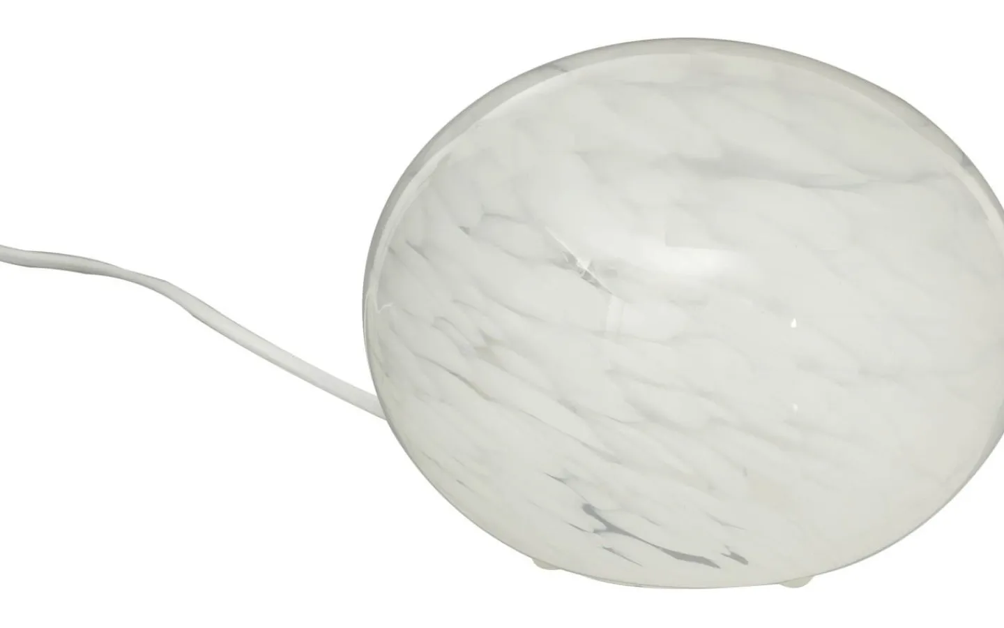 Bordslampor < Aneta Globus Bordslampa 18cm Vit Prickig