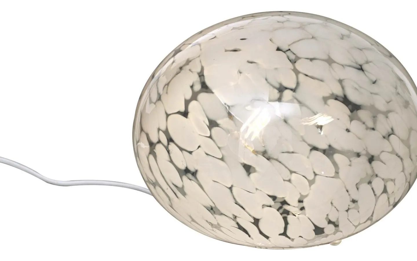 Bordslampor < Aneta Globus Bordslampa 24cm Vit Prickig