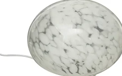 Bordslampor < Aneta Globus Bordslampa 24cm Vit Prickig