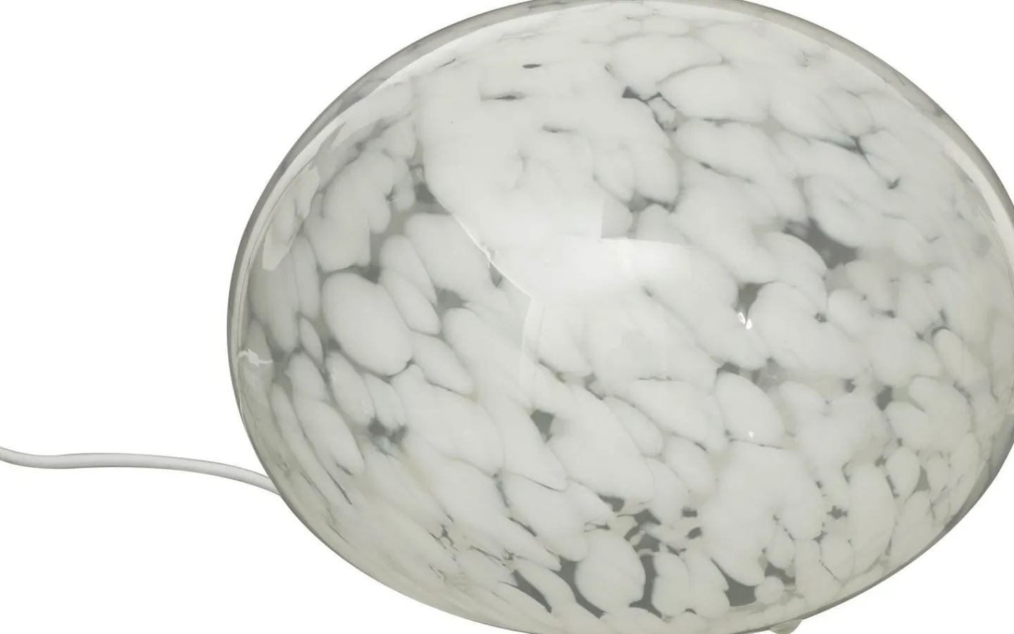 Bordslampor < Aneta Globus Bordslampa 24cm Vit Prickig