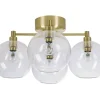 Hall & Trappa|Sovrum-Belid Gloria Plafond 35cm 4L Mässing