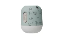 Högtalare|Nattlampor-Kreafunk Glowie Kids Trådlös Högtalare och LED-Lampa Dusty Green