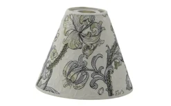 Toppringsskärmar < Hallbergs Golden Lily Toppringskärm Ø22cm Embroidery Dove William Morris