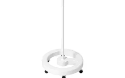 Golvfötter-ArmaturHantverk Golvfot till Tibro Lampa med Förstoringsglas Vit