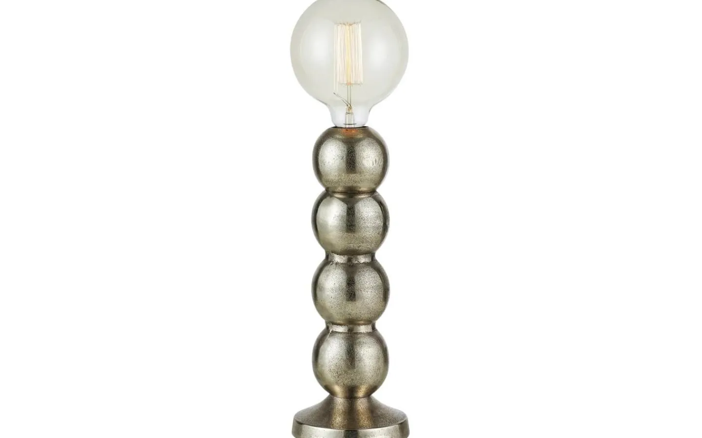 Bordslampor-Markslojd Gong Bordslampa 33cm Silver