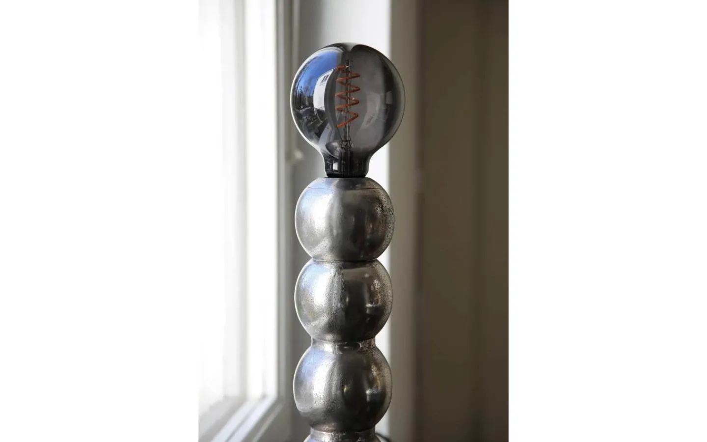 Bordslampor-Markslojd Gong Bordslampa 33cm Silver